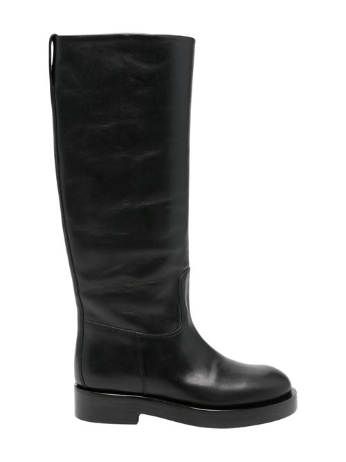 Stivali flat in nappa PARIS TEXAS | PX1680XLTVTBLACK